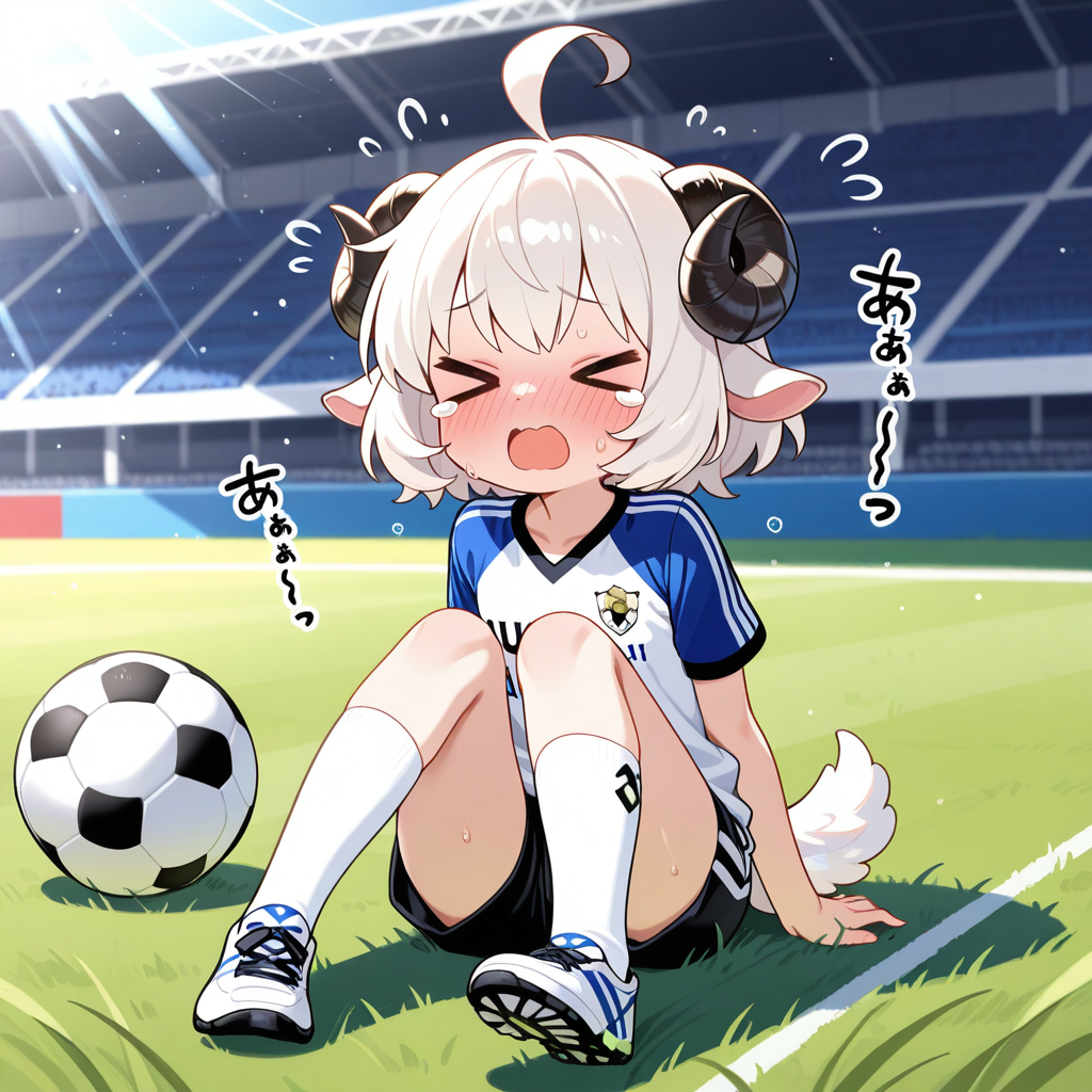 ひつじにサッカーは無理ですぅ～！！