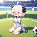 ひつじにサッカーは無理ですぅ～！！ 2枚目