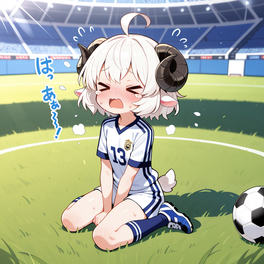 ひつじにサッカーは無理ですぅ～！！