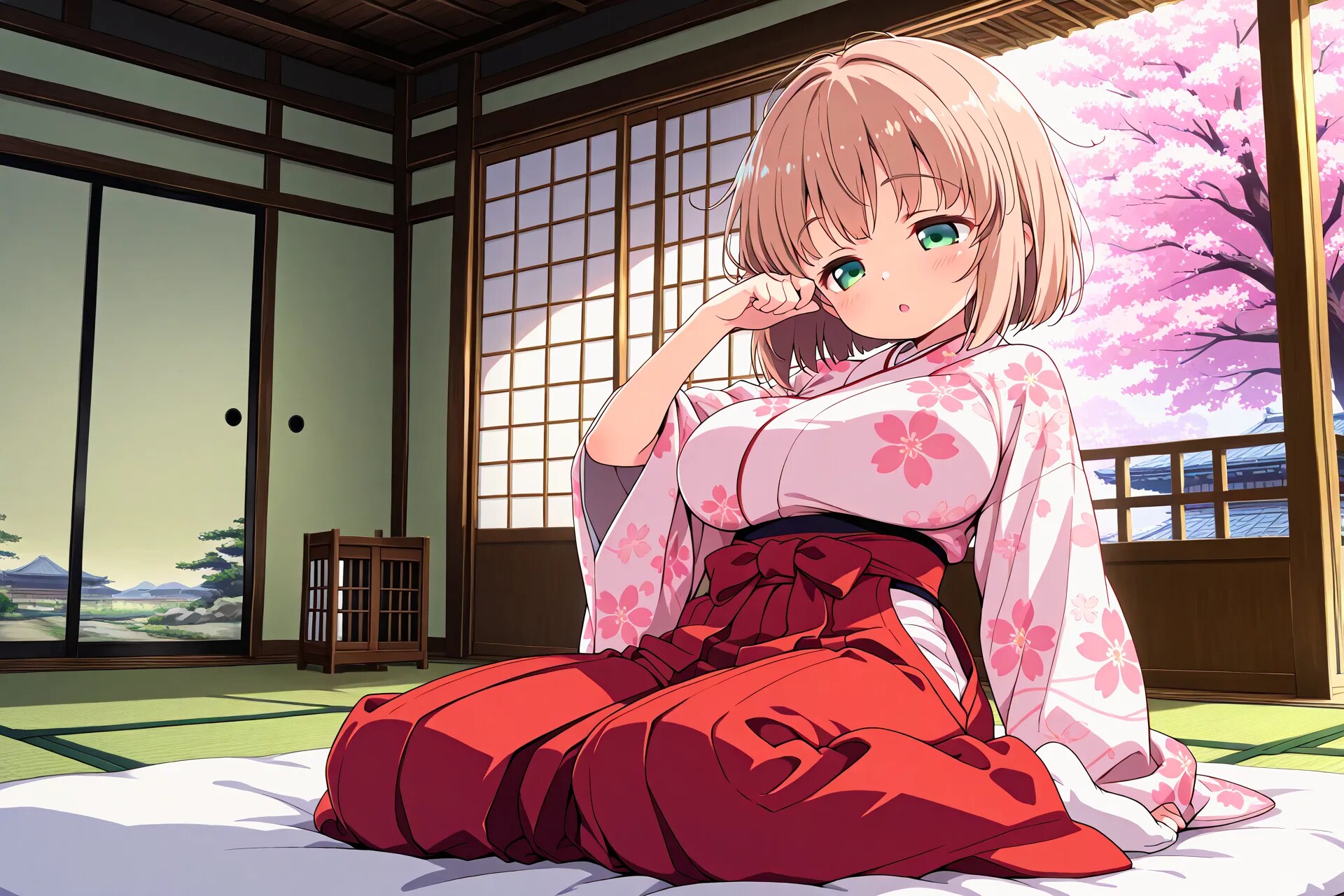 あれ・・・？おはよ・・・？