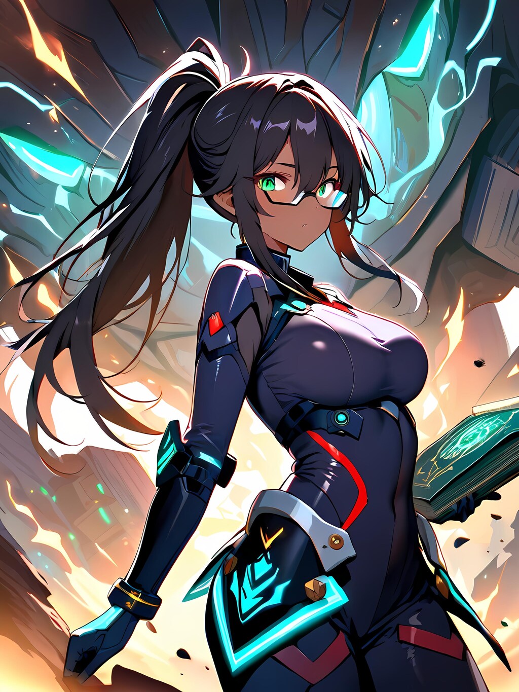 ダークエルフとゴーレム？