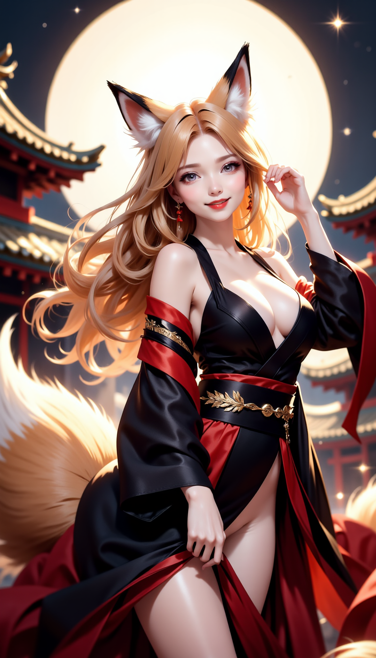 玉藻の前：化け狐の元締め？ | の人気AIイラスト・グラビア