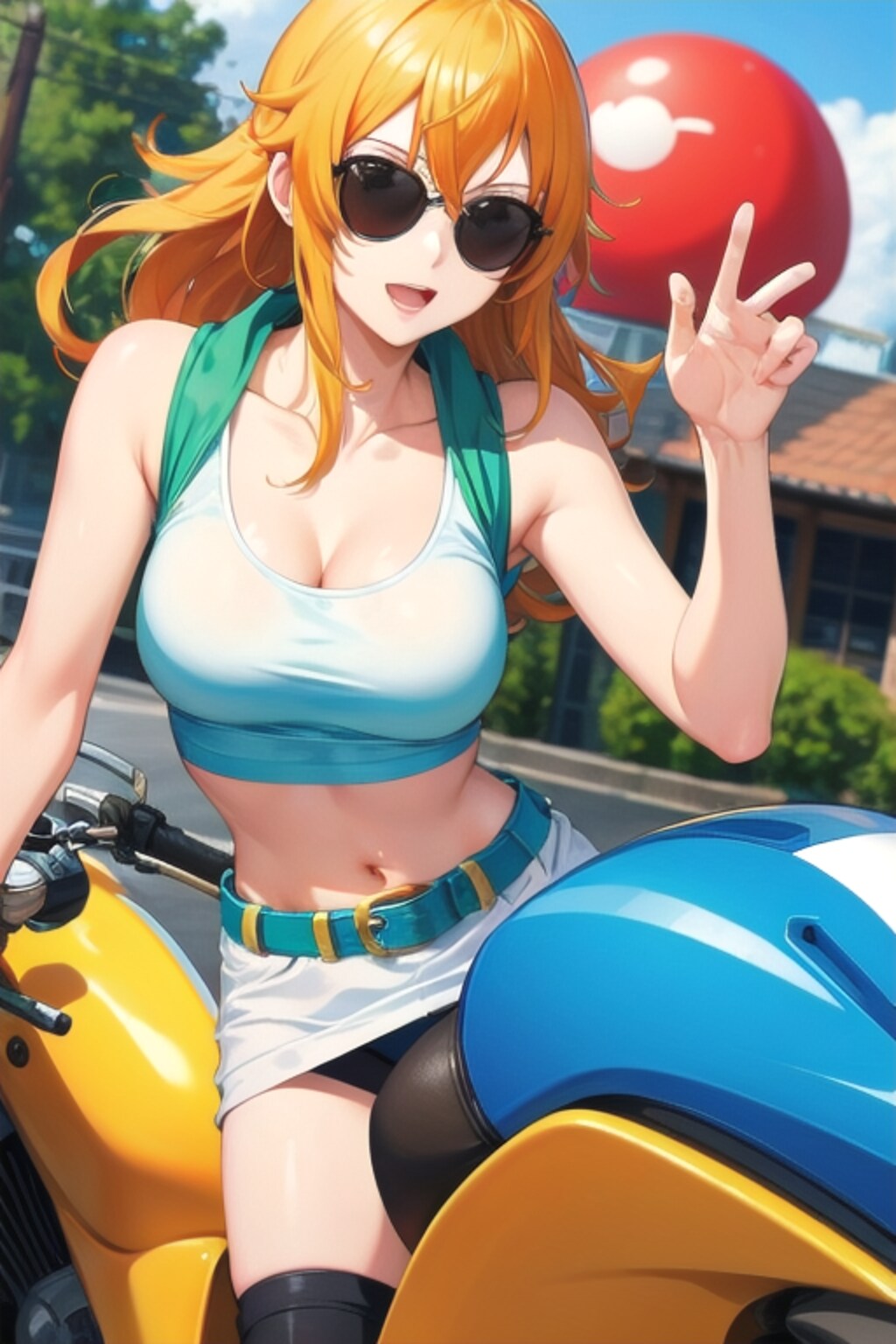 ナミさんとツーリング