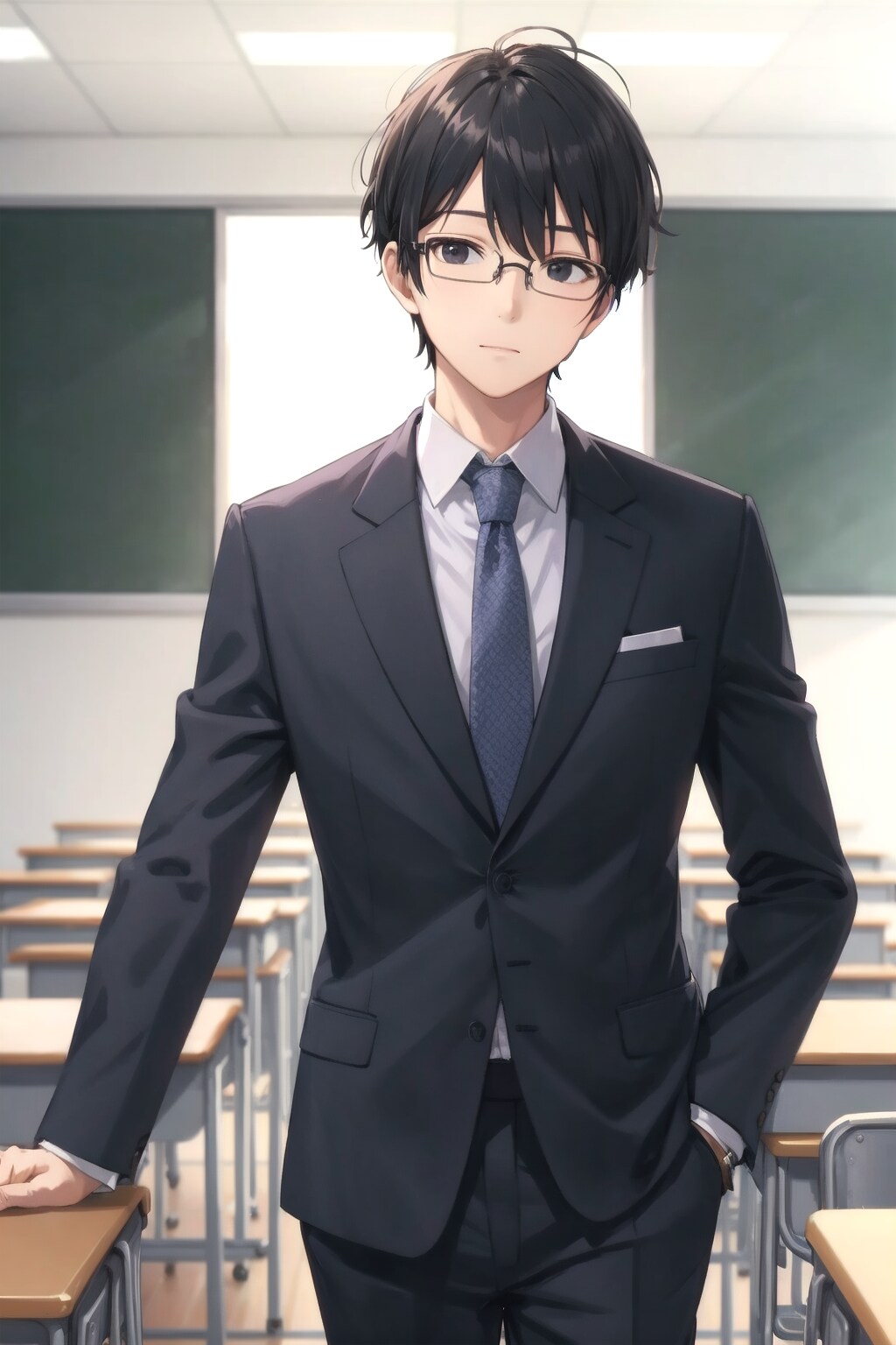 担任の先生（男性）