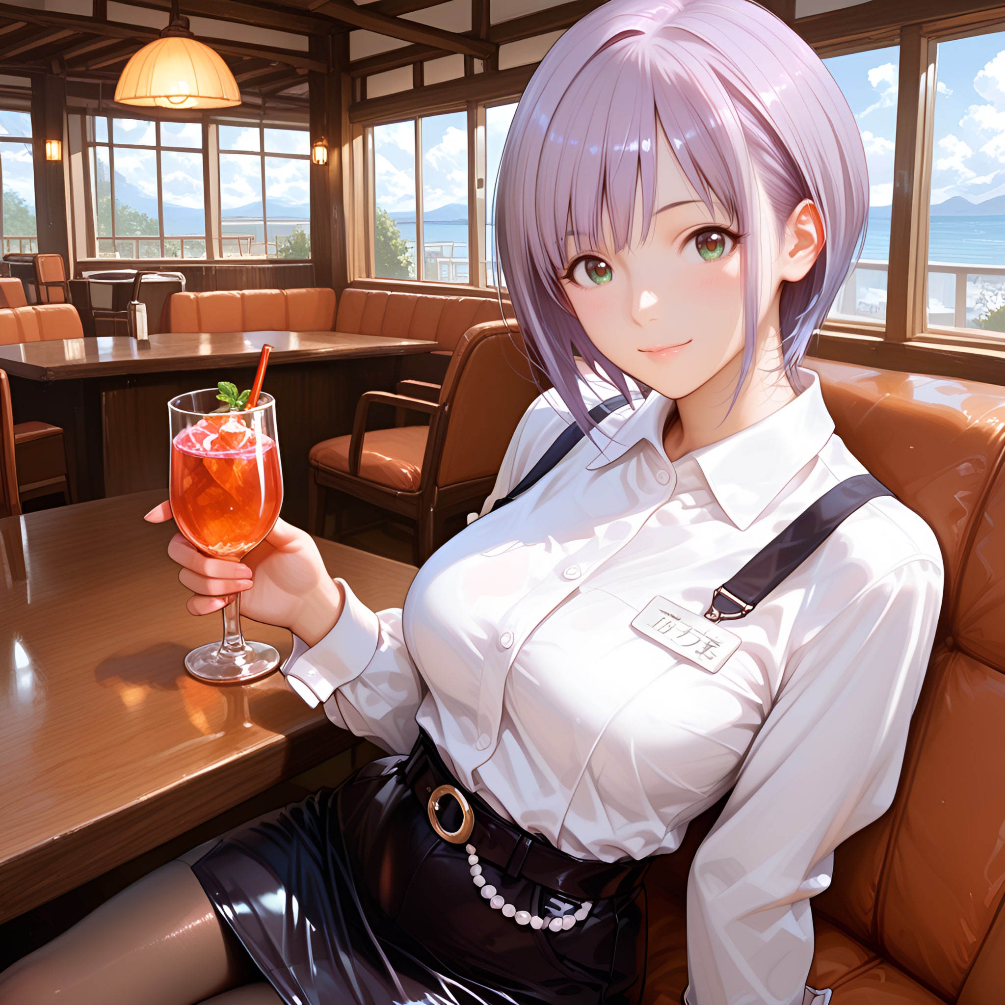 姫野 舞依（HimenoMai）一緒に飲む？ | の人気AIイラスト・グラビア