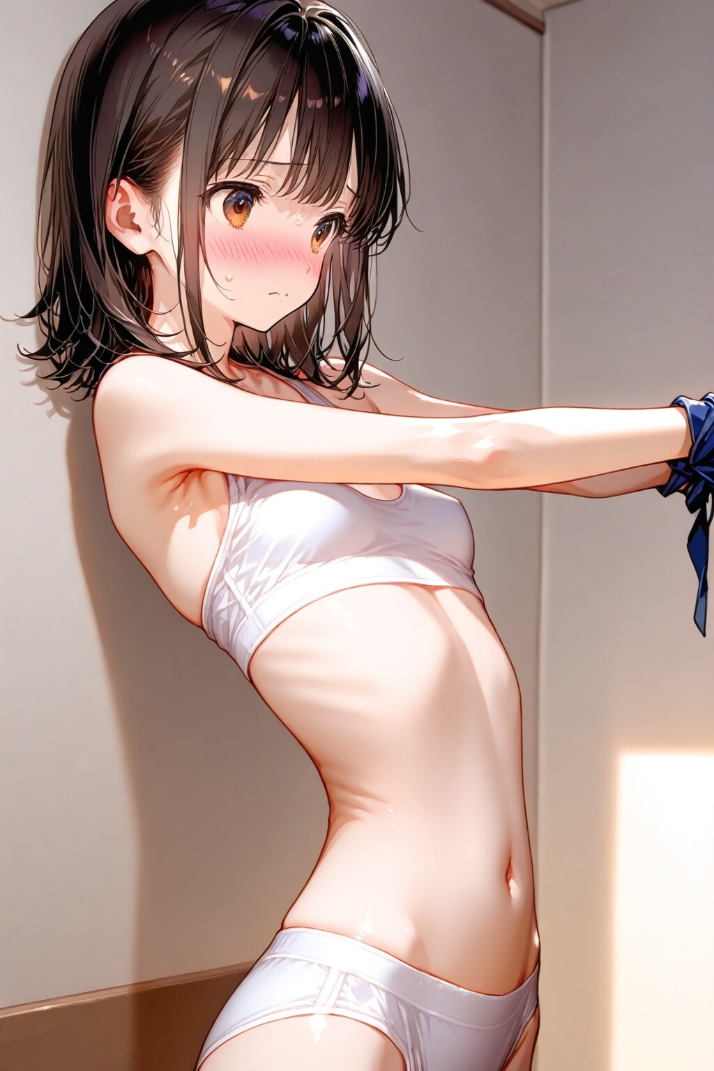 シャツも脱がされて…手も自由に動けないようにされて…
