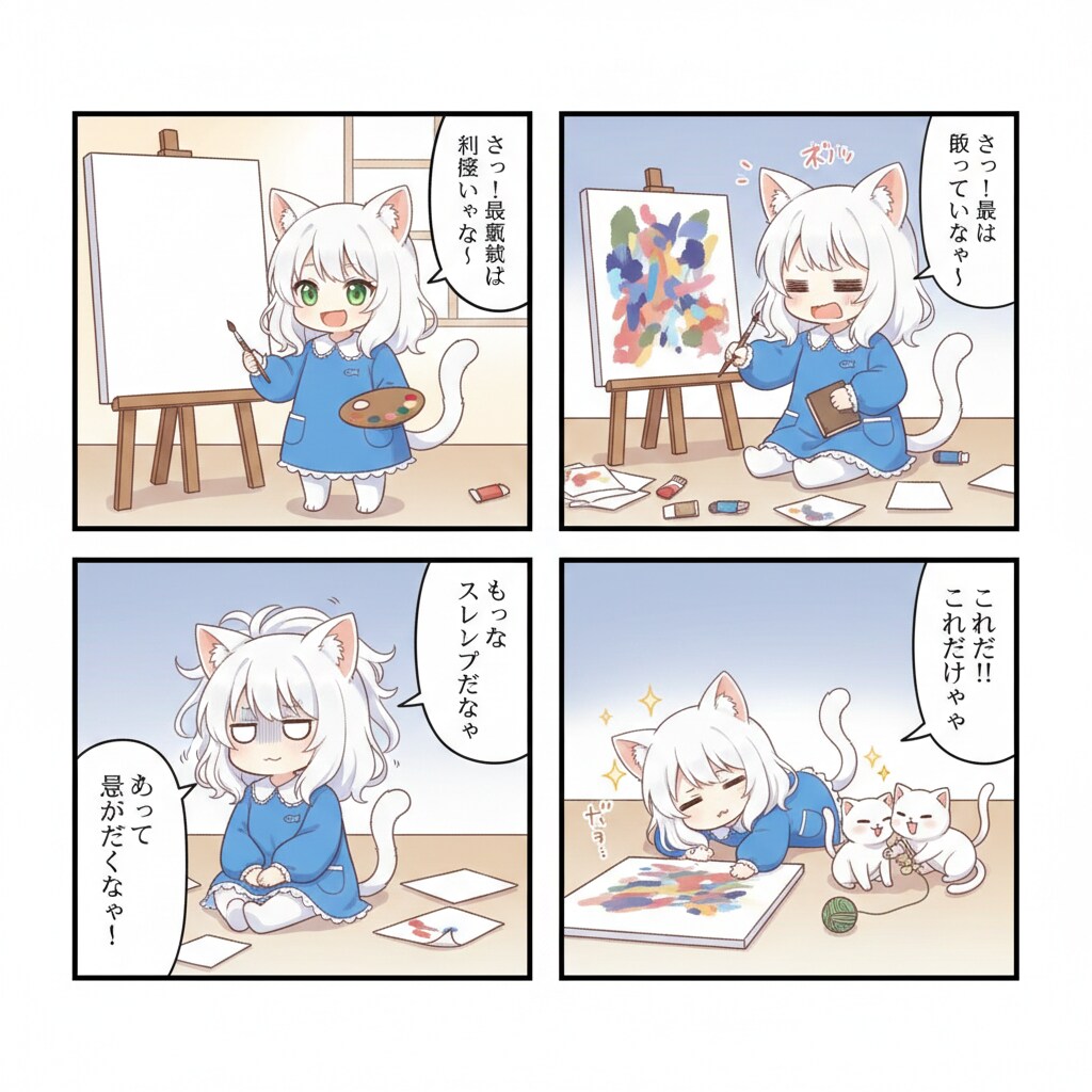 読み切りマンガ「フェリスちゃん」第2話