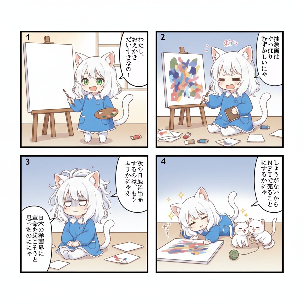 読み切りマンガ「フェリスちゃん」第2話