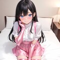ピンクサテンアンミラ風 9枚目