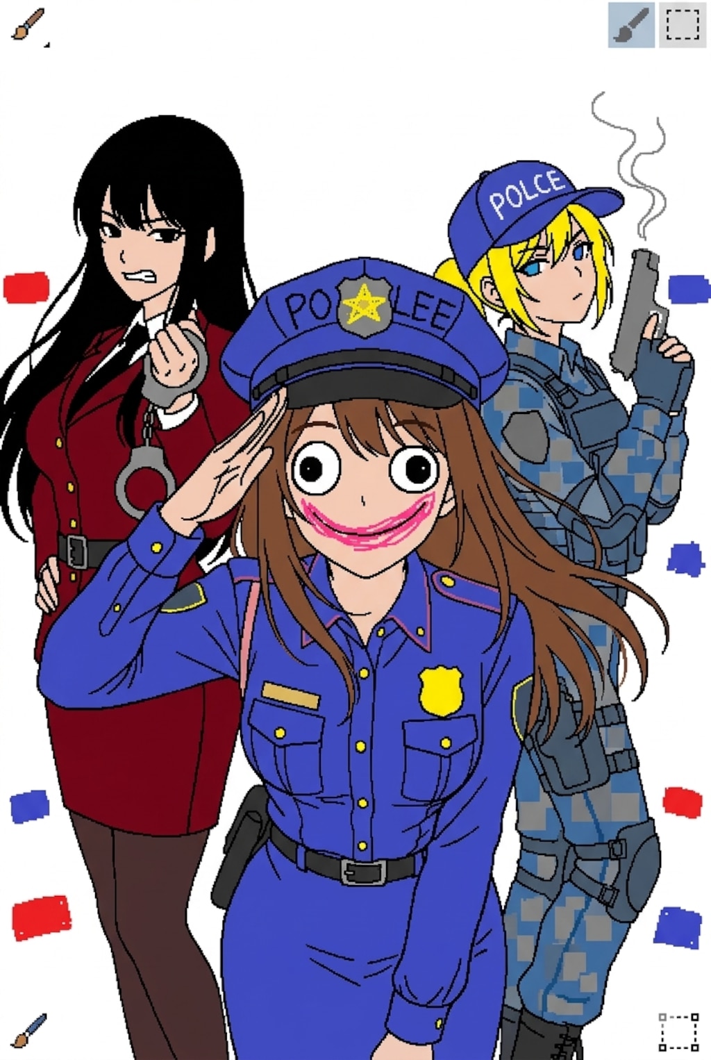 手書き警察