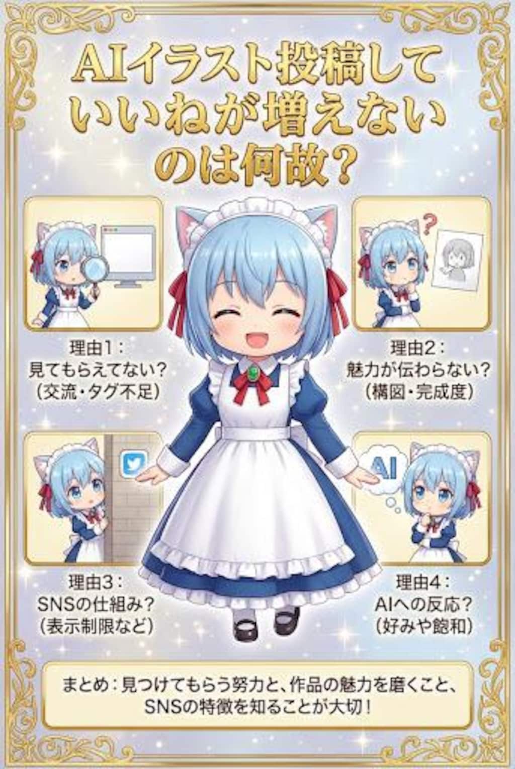 いいねが増えないのは何故？