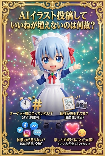 いいねが増えないのは何故？ | の人気AIイラスト・グラビア