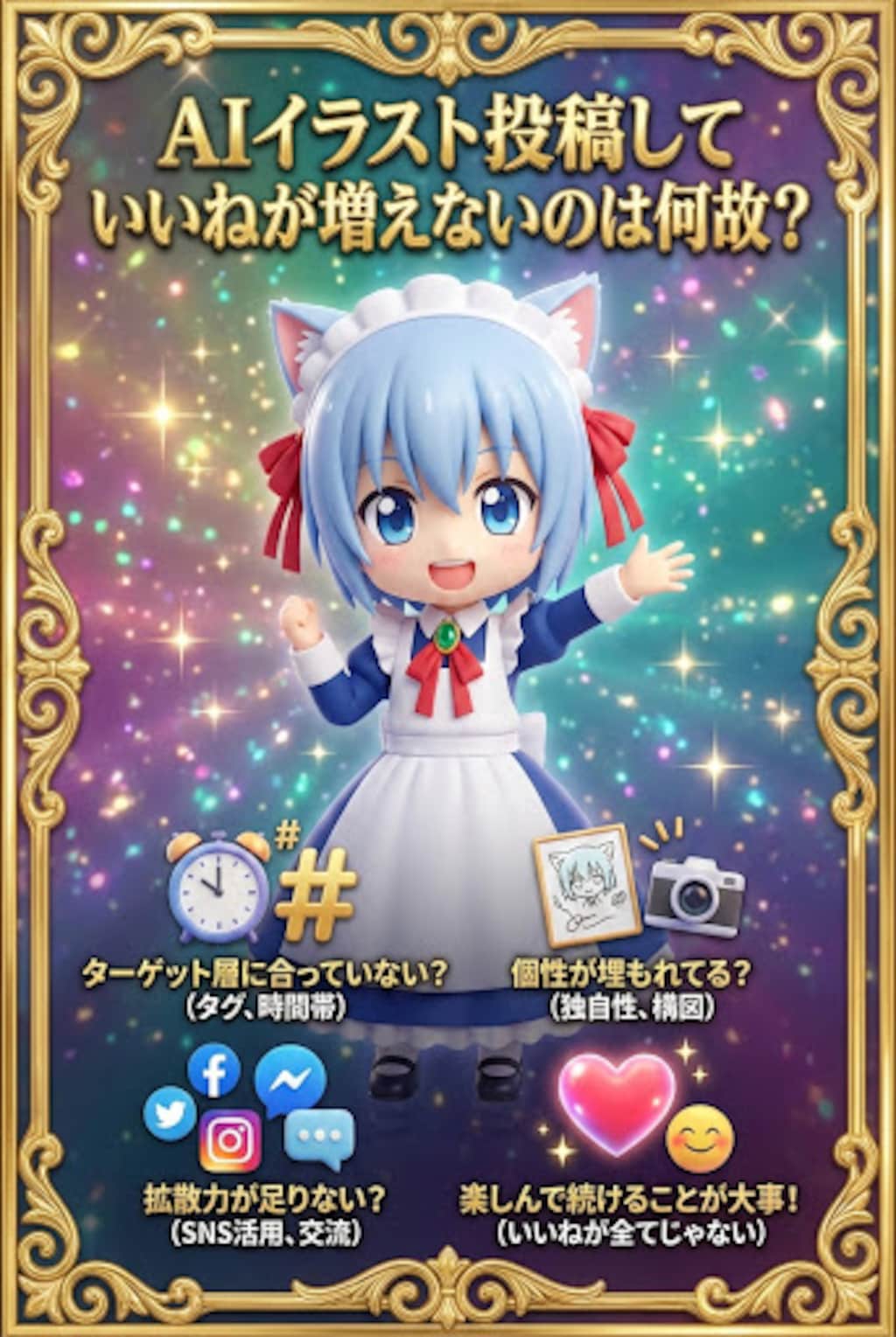 いいねが増えないのは何故？