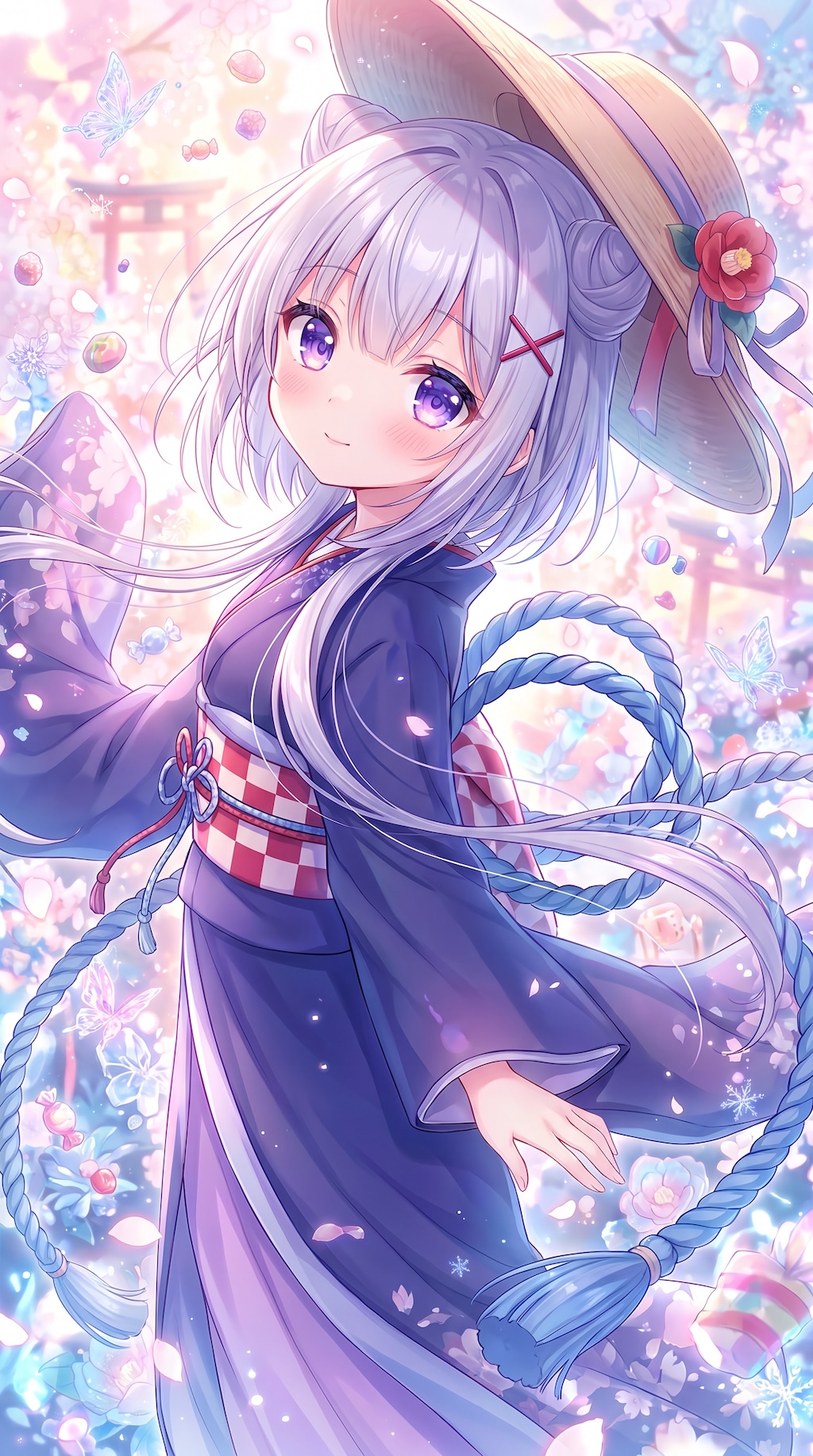 祭藁結の微笑