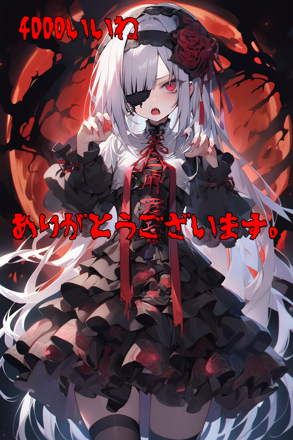 4000いいねありがとうございます！！