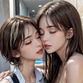 百合女子高生 6枚目