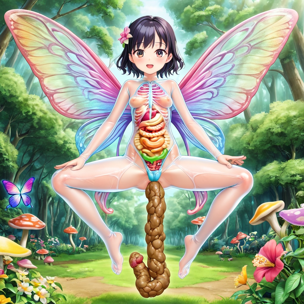 透け透けうんこ妖精