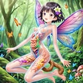 透け透けうんこ妖精 2枚目