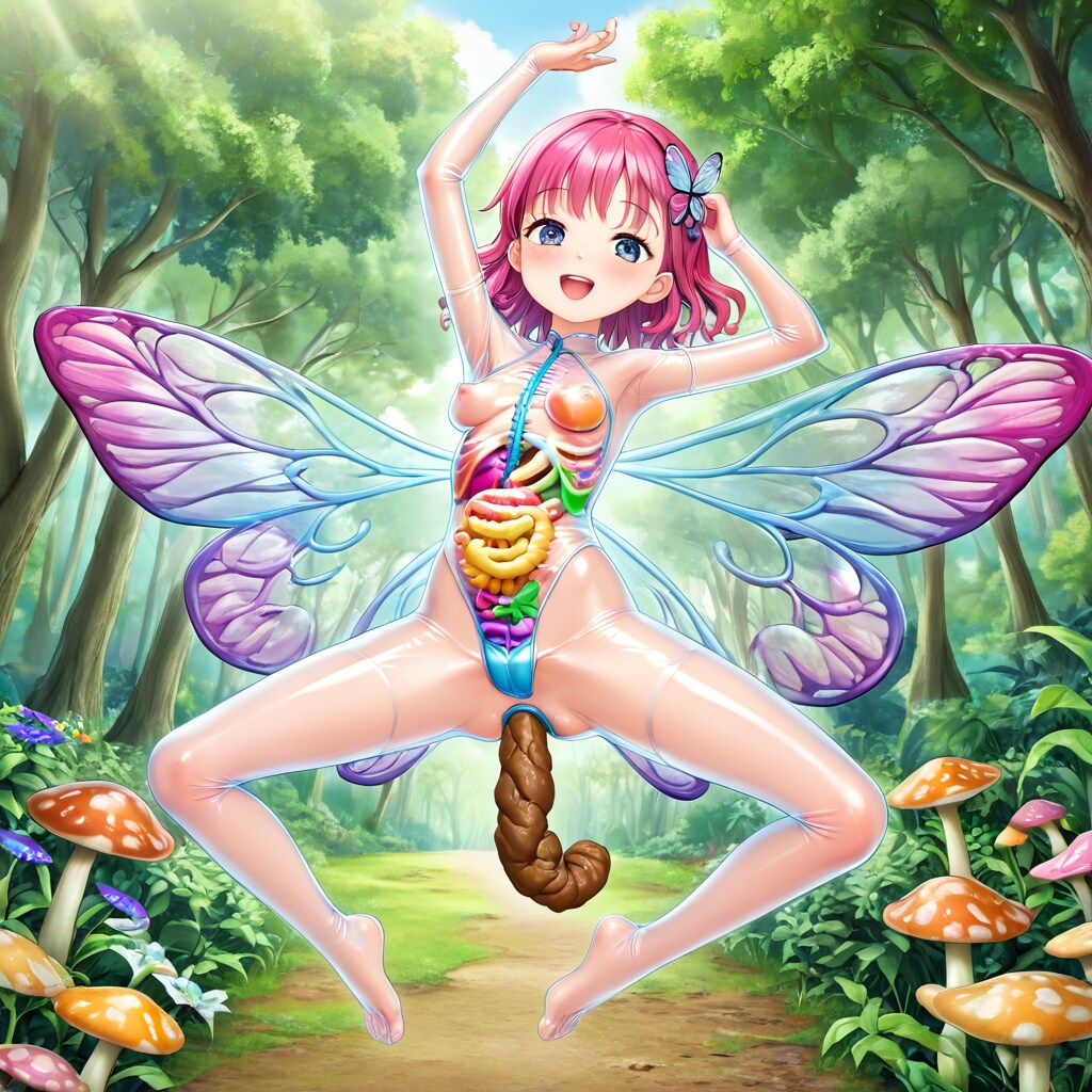 透け透けうんこ妖精