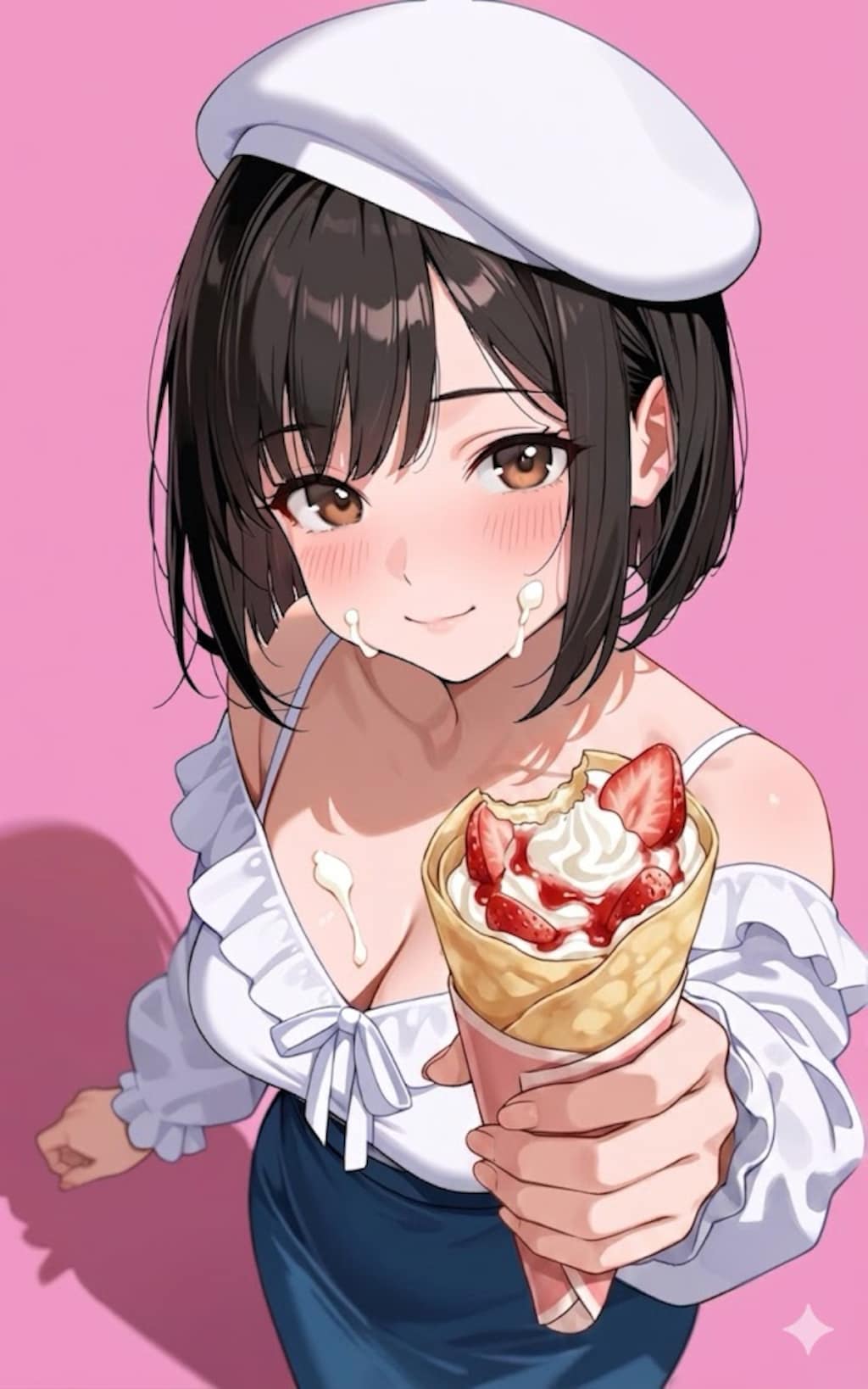 一口食べる？