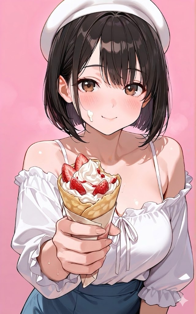 一口食べる？