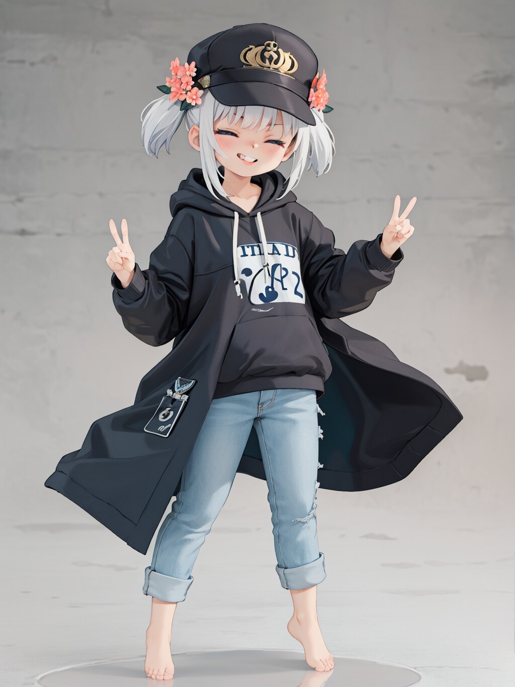 いえーい　ピースのフィギア版