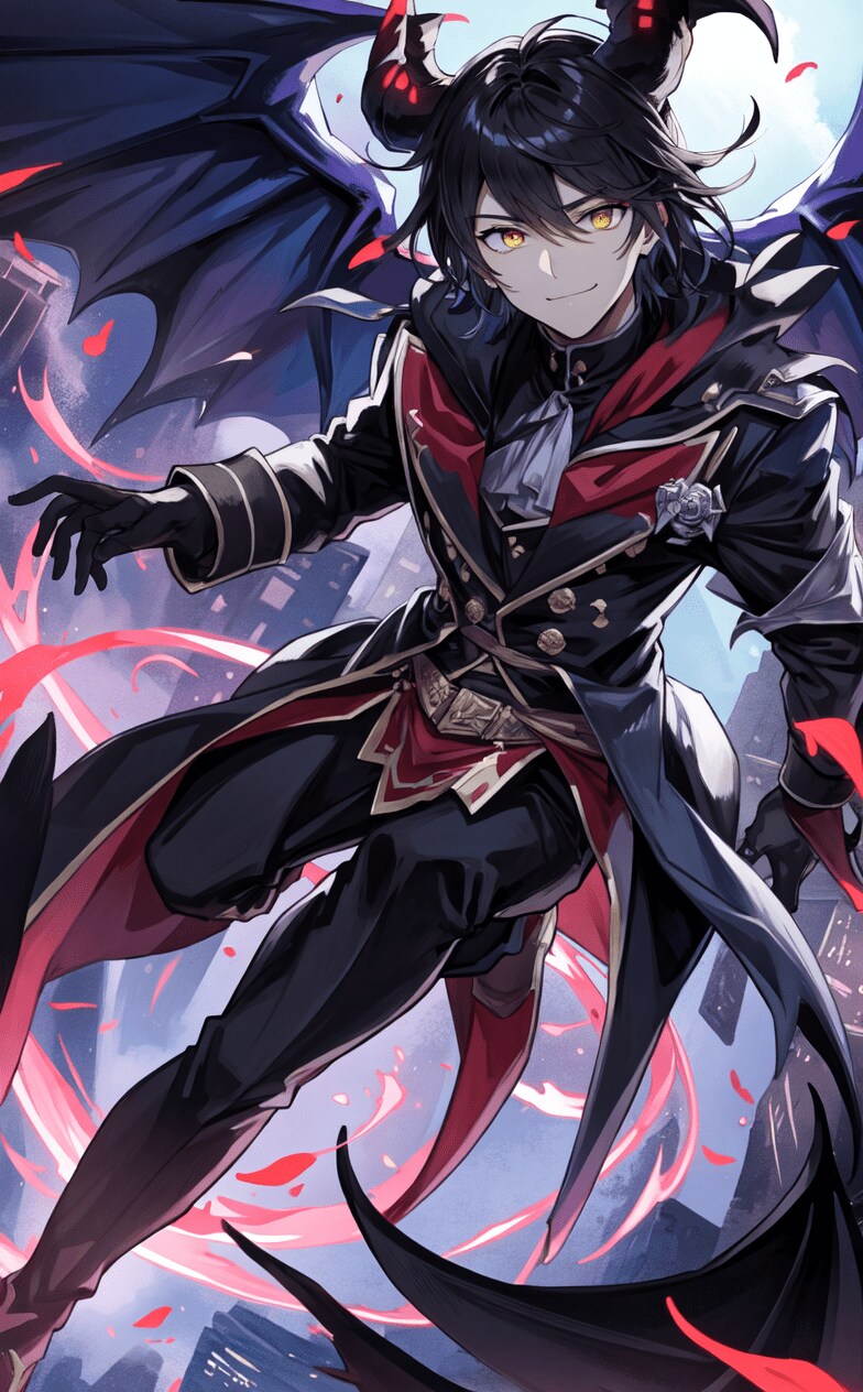 降り立った悪魔
