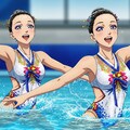 シンクロ美少女　デュエット演技⑮ 9枚目