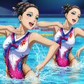 シンクロ美少女　デュエット演技⑮ 6枚目