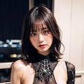 スパイダーボディースーツでポロリ 2枚目