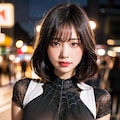 スパイダーボディースーツでポロリ 3枚目