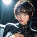 スパイダーボディースーツでポロリ 11枚目