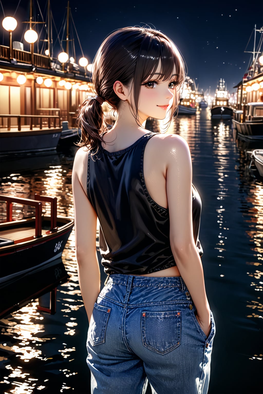 daliy⑫「港」「うなじ」