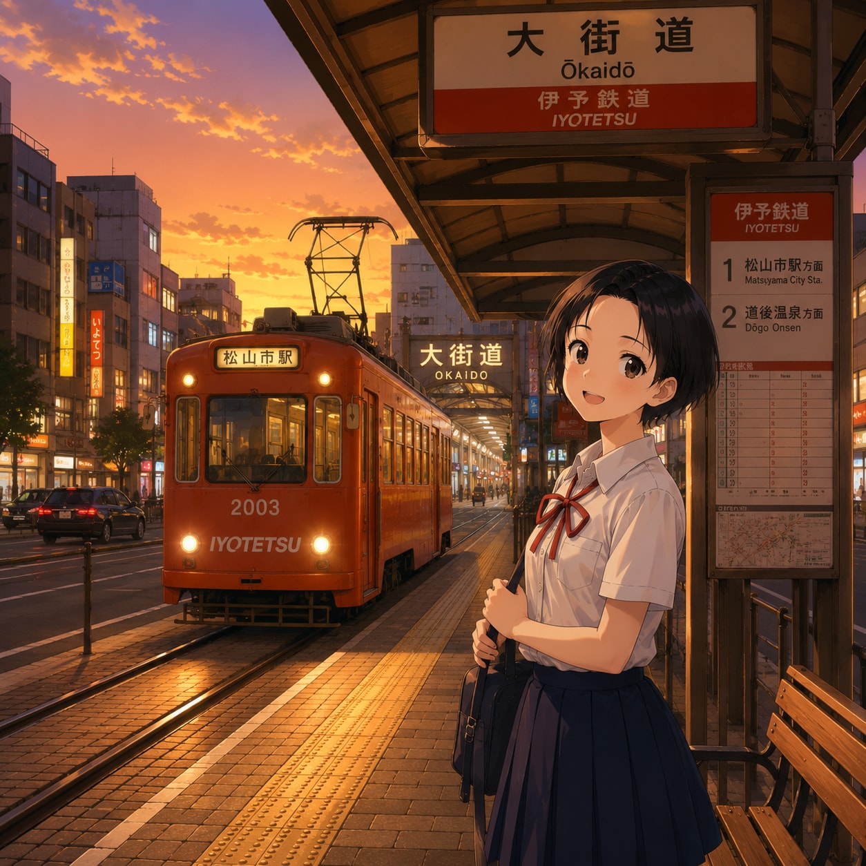 夕やけ