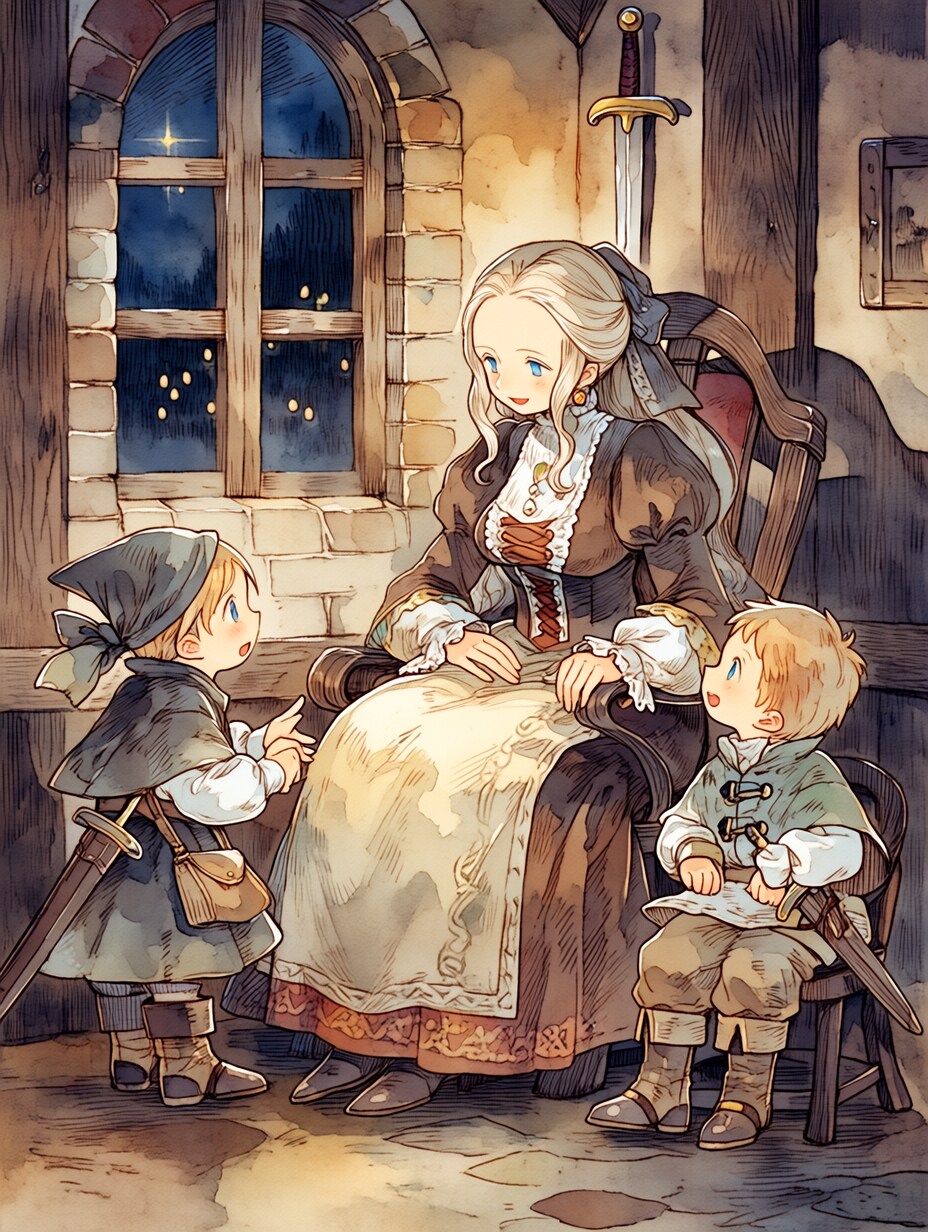 騎士と村娘204 | の人気AIイラスト・グラビア