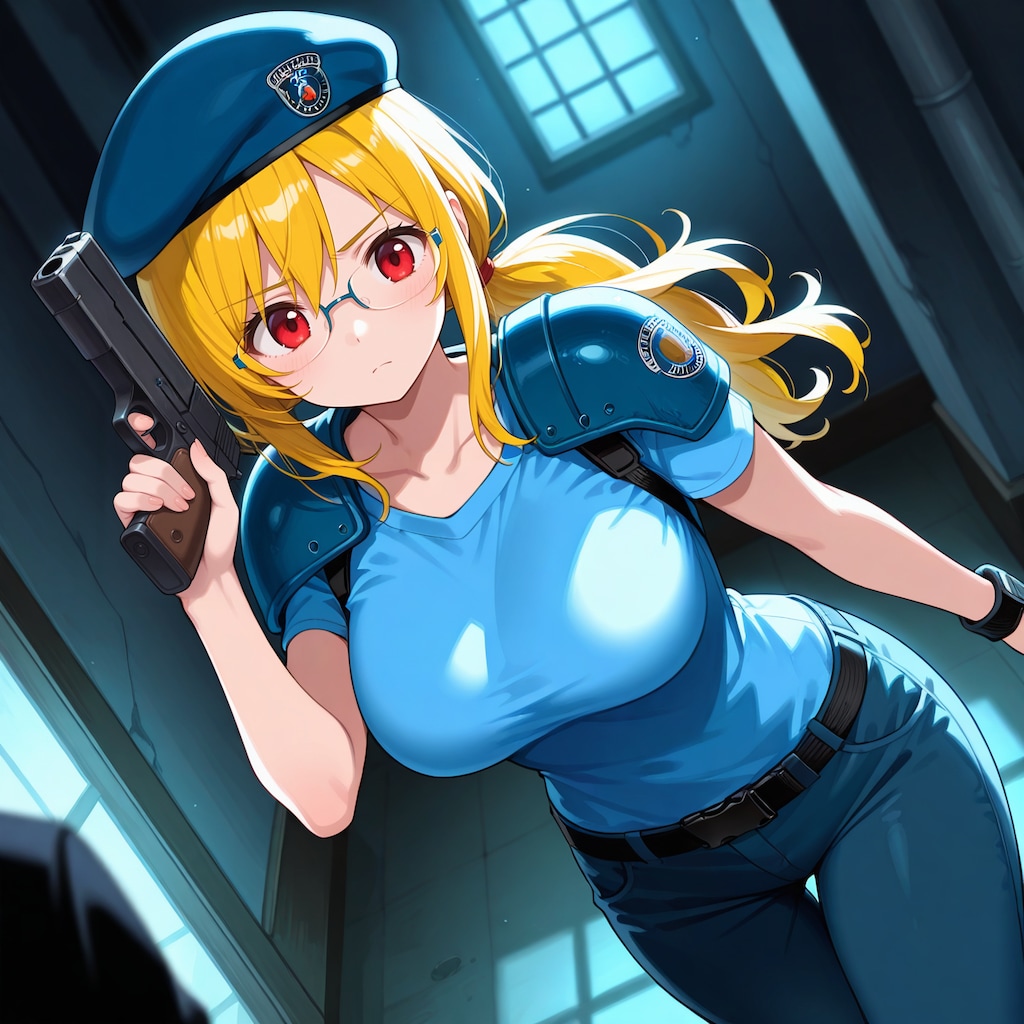 金髪お姉ちゃん・サバイバルホラー風味