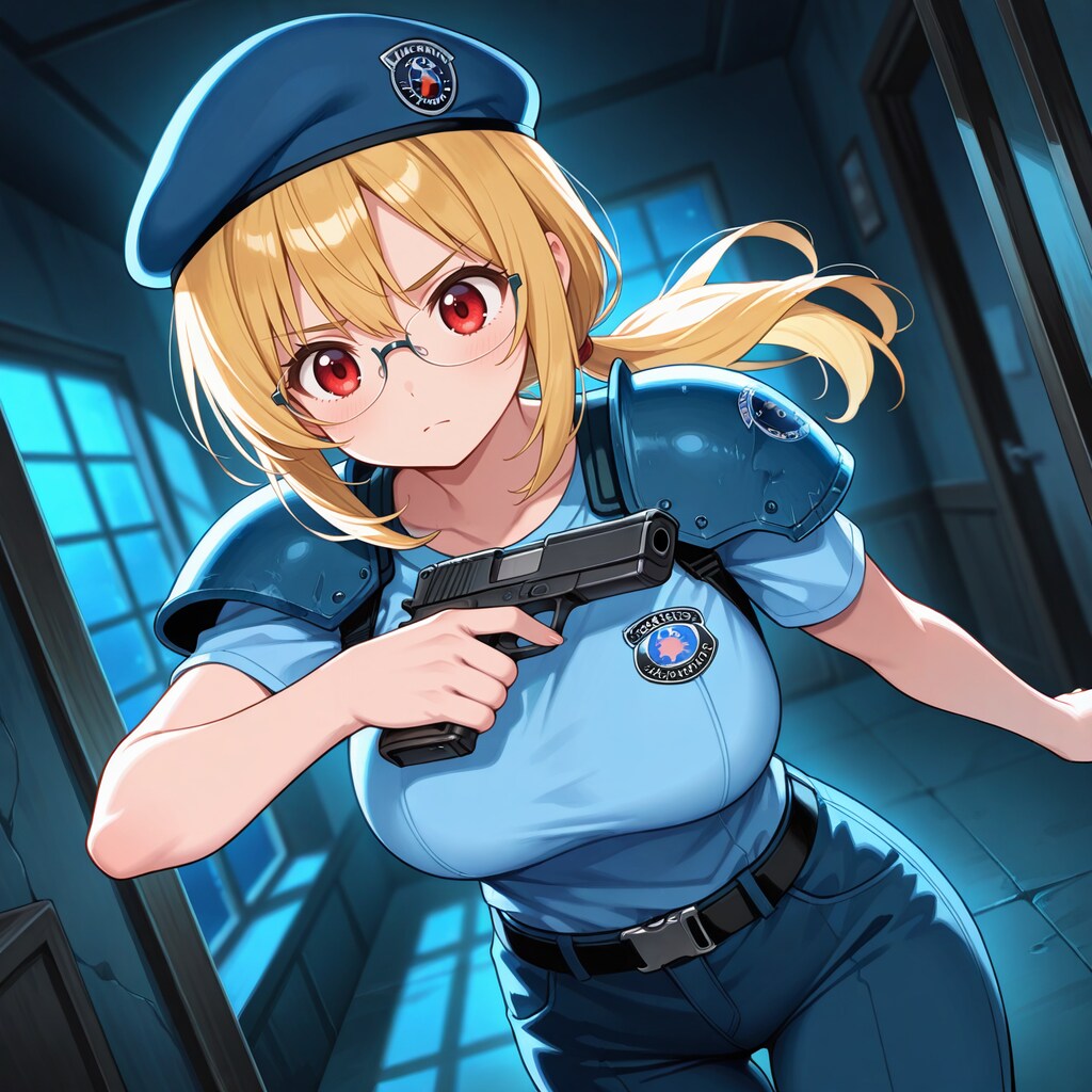 金髪お姉ちゃん・サバイバルホラー風味