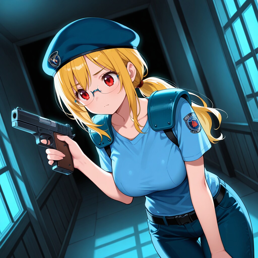 金髪お姉ちゃん・サバイバルホラー風味