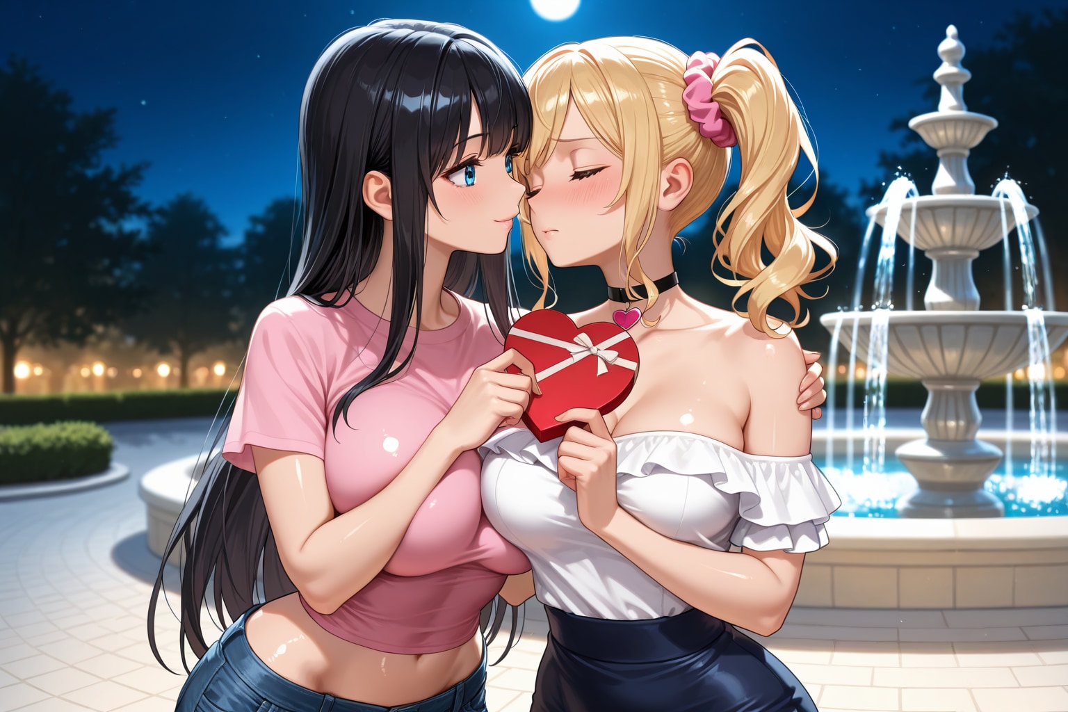 美鈴。バレンタインの・・・んっ