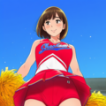 野球部を応援するJKチア2 2枚目