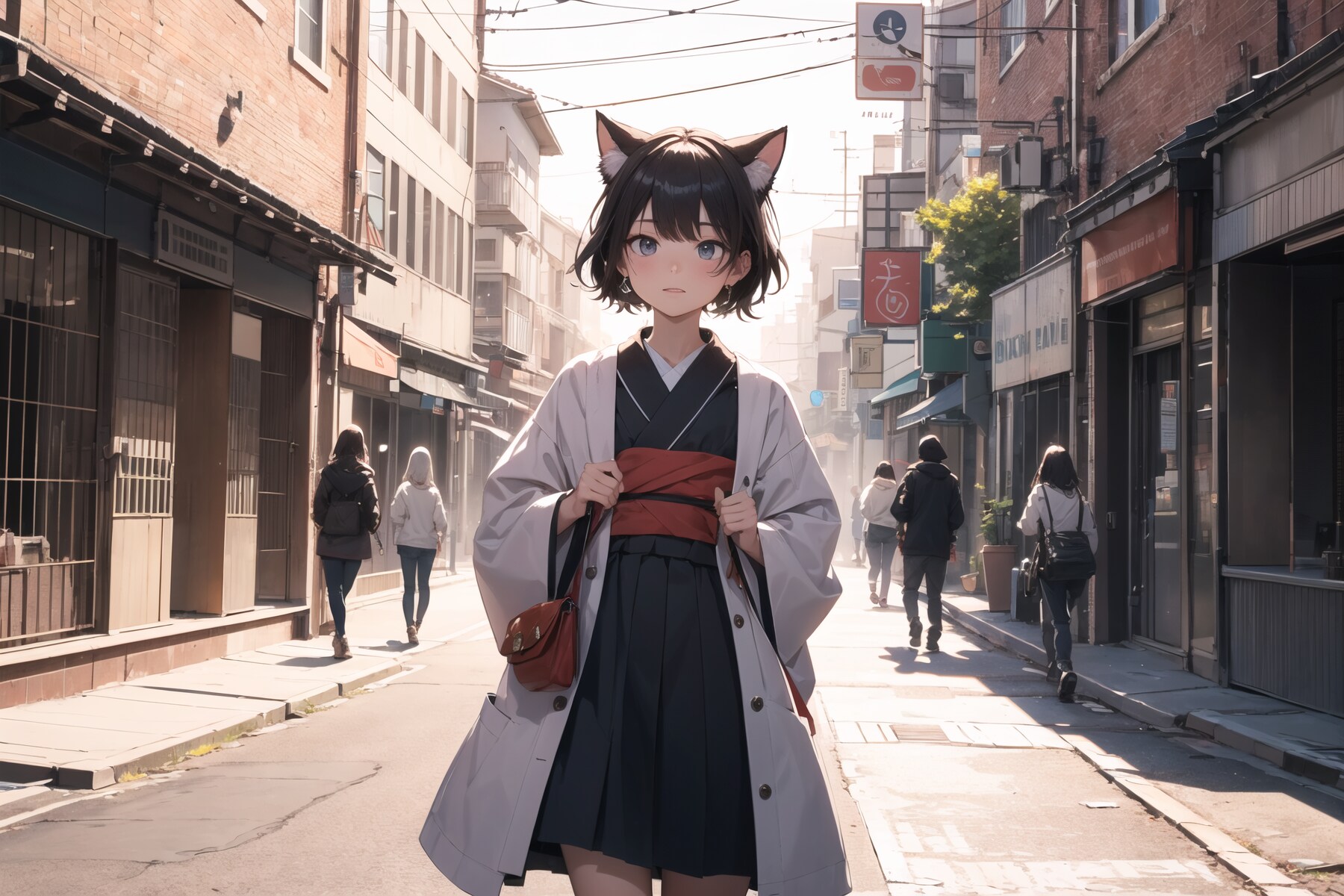 猫耳少女(downtown) : 2023.08.13