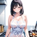 裸エプロン 11枚目