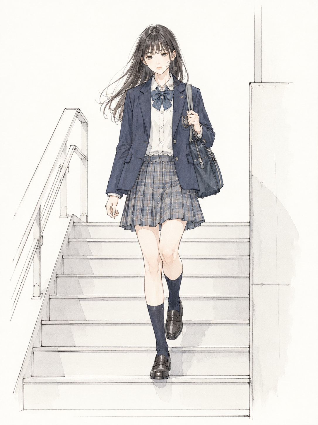 スタイリッシュな少女111 | の人気AIイラスト・グラビア
