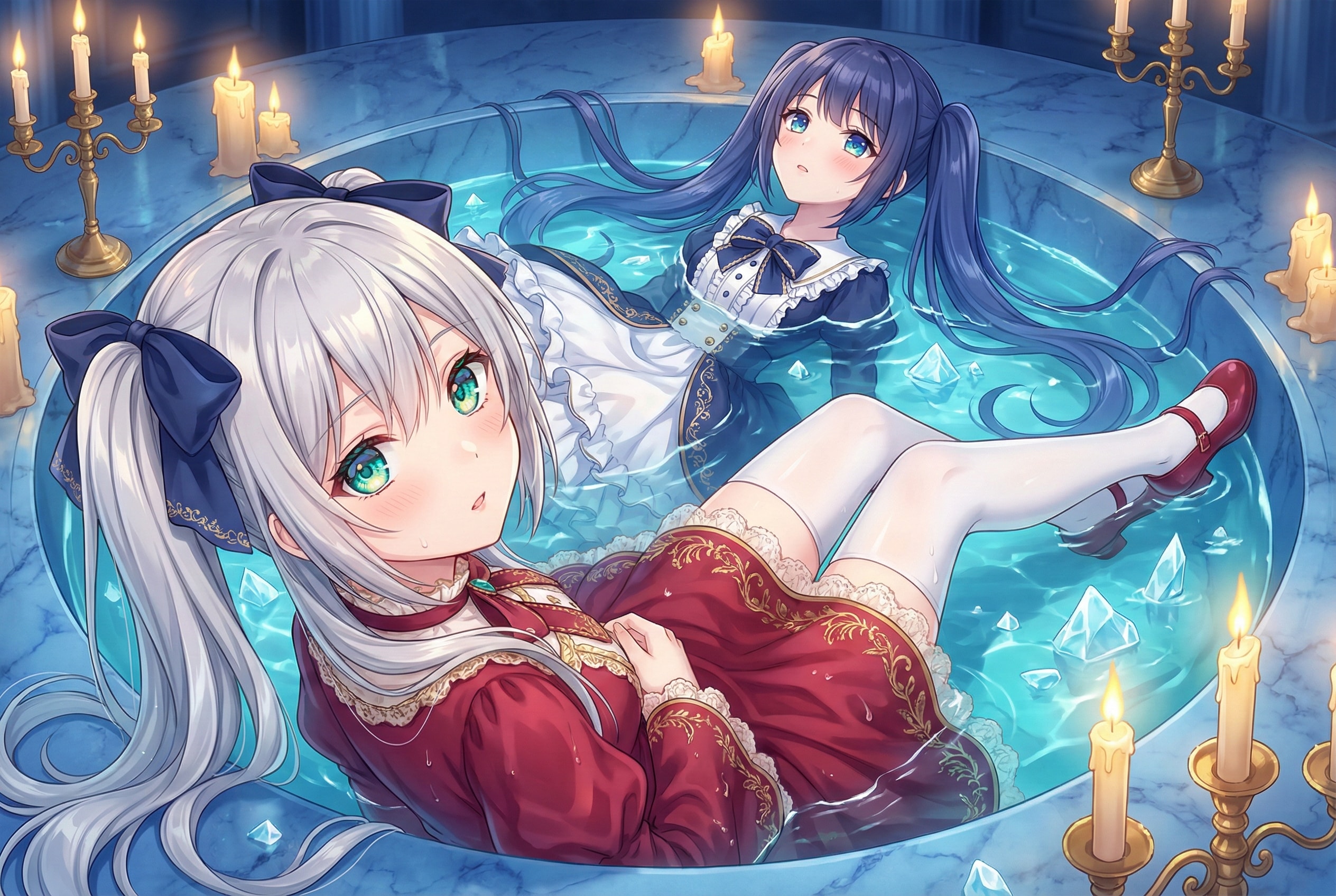 池 | の人気AIイラスト・グラビア