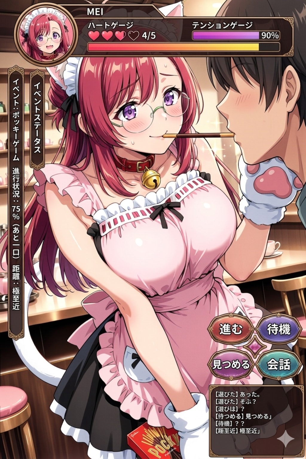 🍭みずほ先生とポッキーゲーム(*´ω｀*)