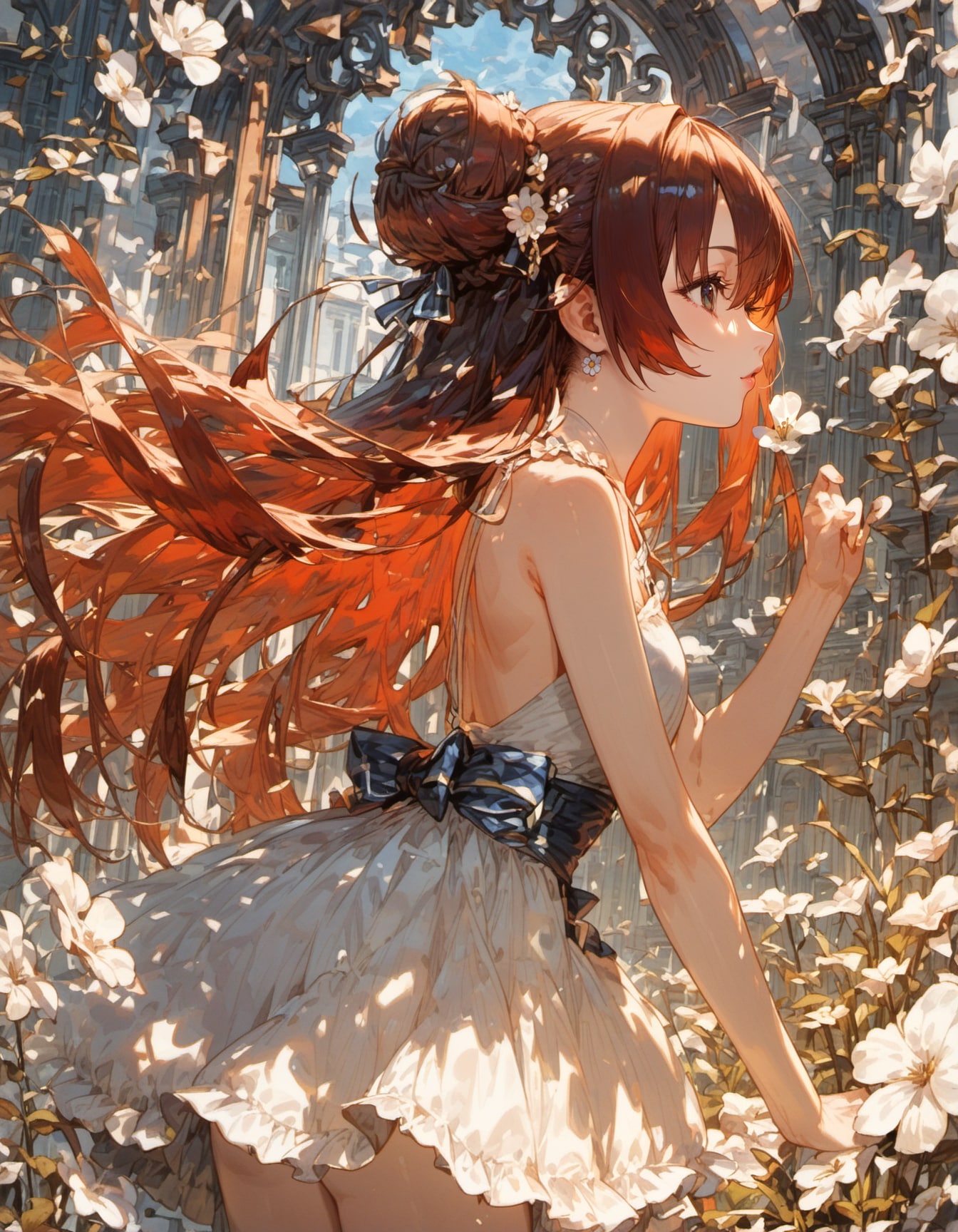 Flower Archway | の人気AIイラスト・グラビア