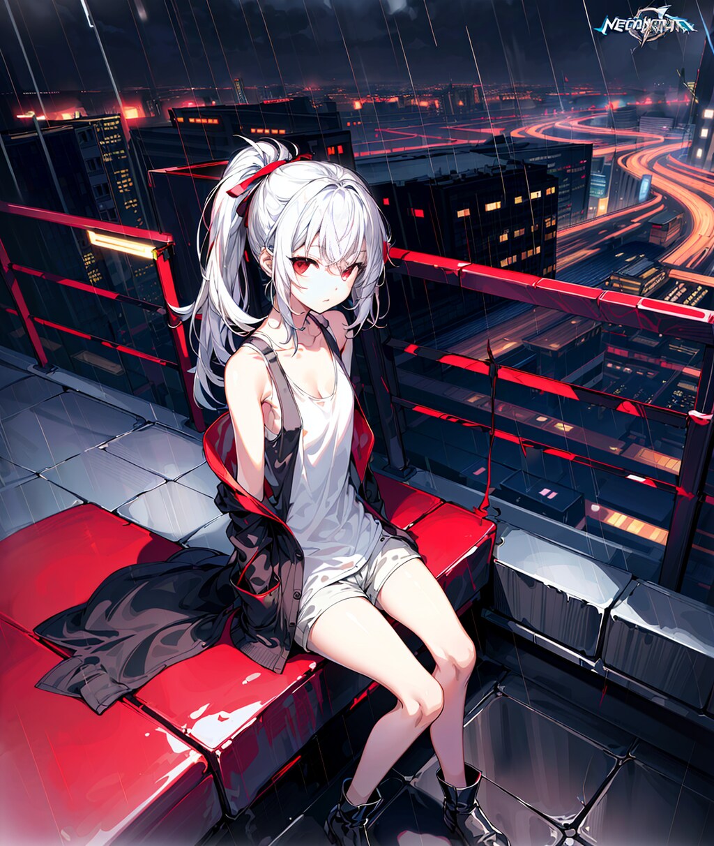 荒れた近未来 from above