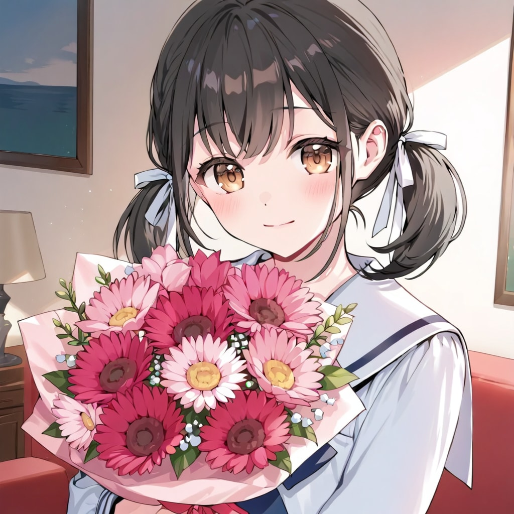 花を贈る