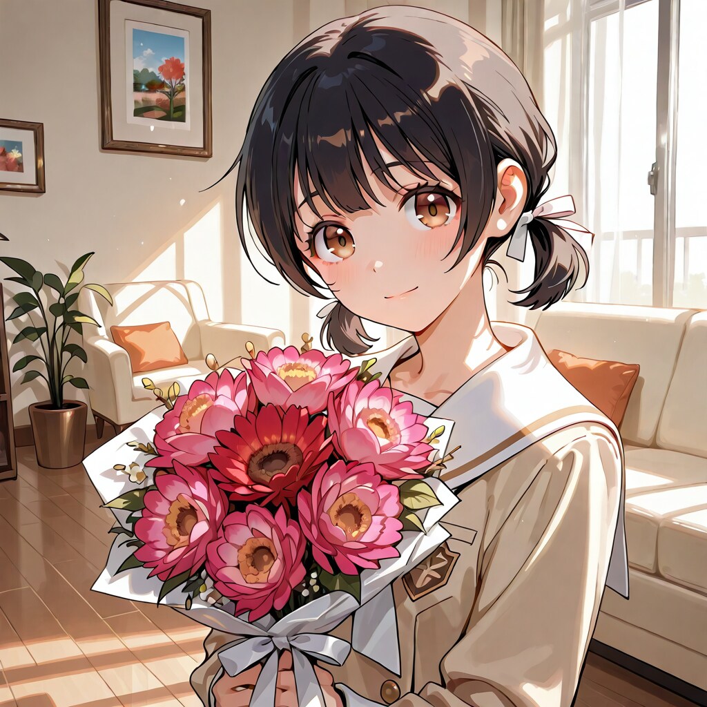 花を贈る