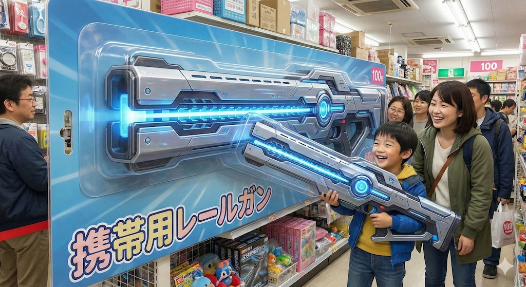 携帯用レールガン